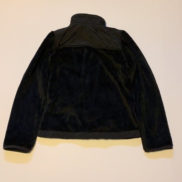 The Children’s Place Soft Fuzzy Black Jacket - Girl’s Size 7/8 - Picture 3 of 8